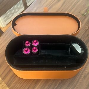 Dyson air wrap case with select attachments